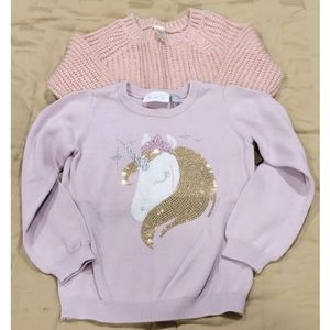 4T Girl's Sweater Bundle